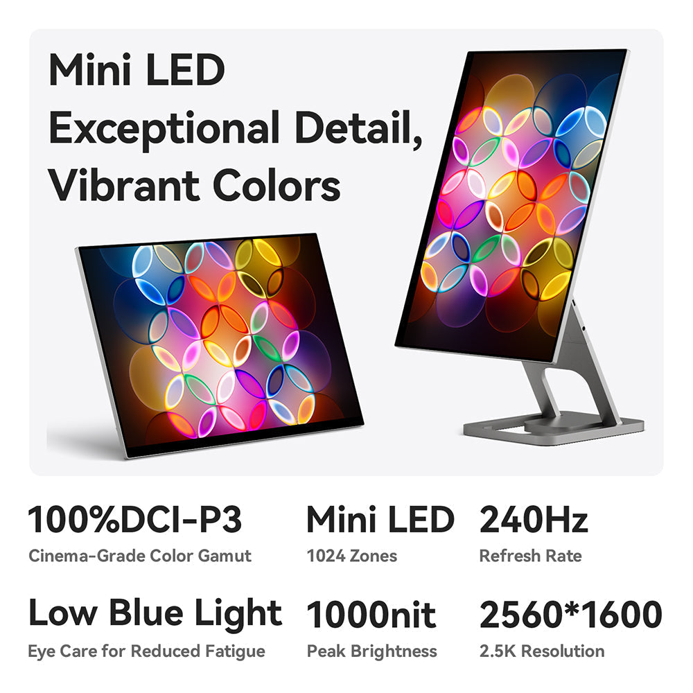 Elevating Mobile Workstations: EHOMEWEI Launches 16-Inch Mini LED Portable Display M2 Air