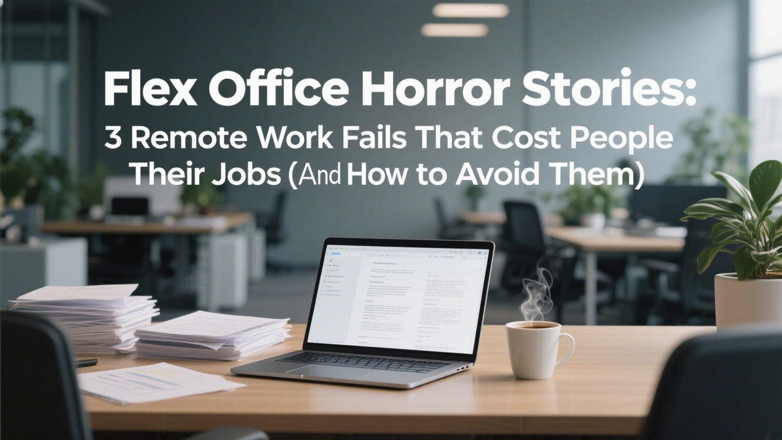 Flex Office Horror Stories: 3 Remote Work Fails That Cost People Their Jobs (And How to Avoid Them)